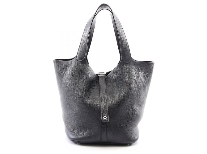 Hermès Borsa Hermes Picotin Lock GM Nero