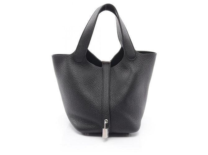 Hermès Hermes Picotin Lock PM Handtasche Schwarz