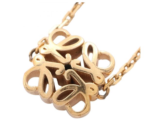 Collana Loewe Anagram Bombe Small D'oro