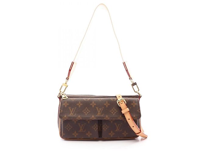 Borsa a tracolla 2-Way Louis Vuitton Vivacite Monogram Marrone