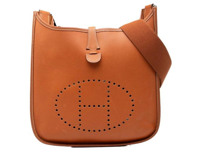 Hermès Bolso bandolera Hermes Evelyne 2 PM Castaño