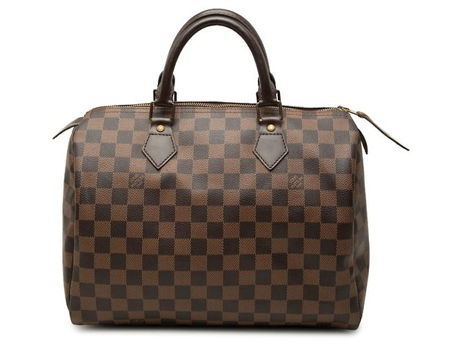 Borsa Louis Vuitton Damier Speedy 30 Marrone