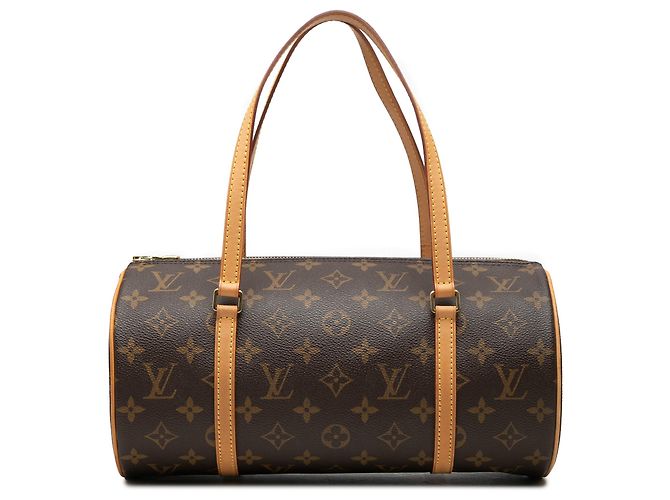Louis Vuitton Brown Monogram Papillon 30 Marrom