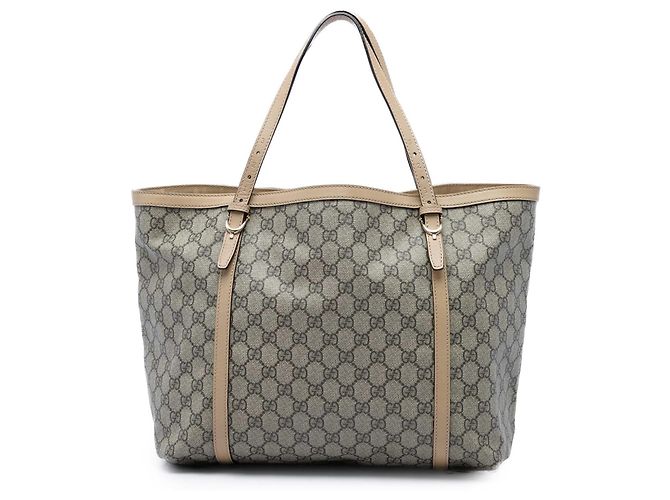 Borsa Tote Gucci Nice Beige GG Supreme