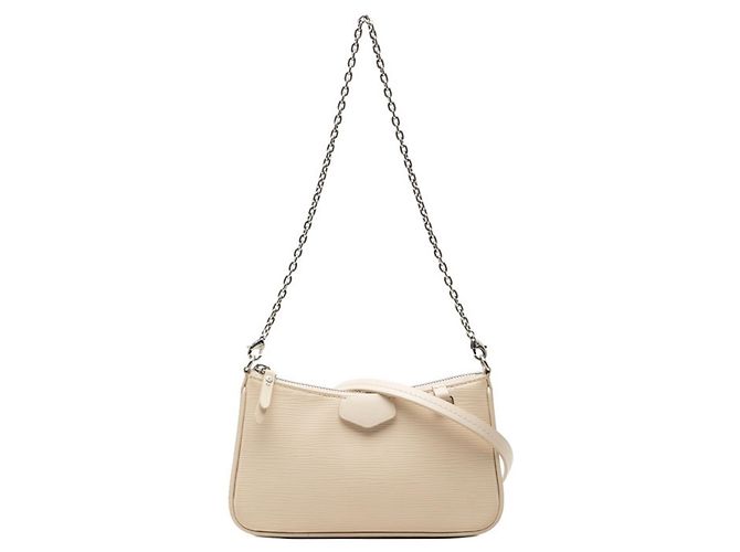 Pochette à main Louis Vuitton Epi Easy Beige