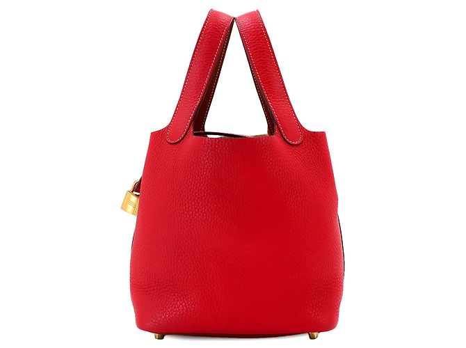 Hermès Bolsa Piko Hermes Picotin Lock PM Casaque Multicor