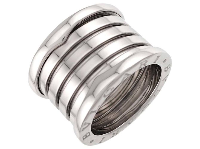 Bulgari Anello Bvlgari B.zero1 in Oro Bianco 18K