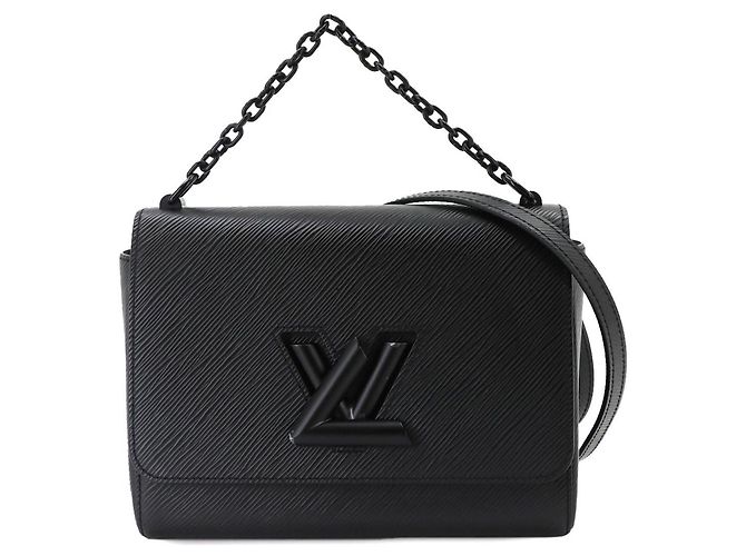 Borsa Louis Vuitton Epi Twist MM Nero