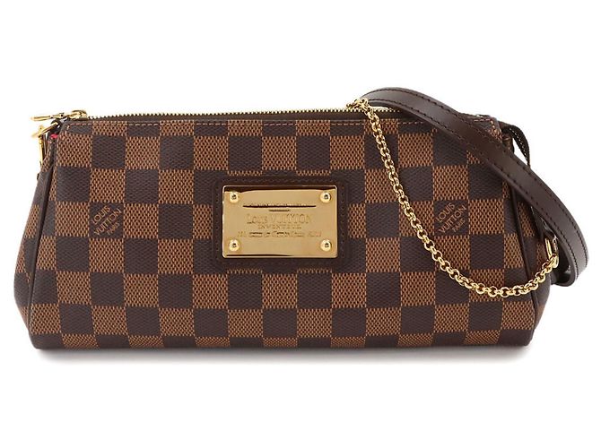 Bolsa Louis Vuitton Damier Eva Marrom Damier ebene