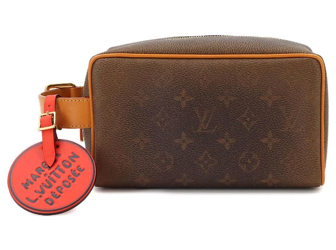 Neceser Louis Vuitton Monogram Castaño Monograma