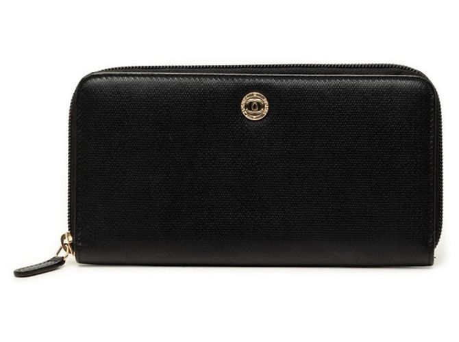 Cartera larga Chanel Coco Mark Negro
