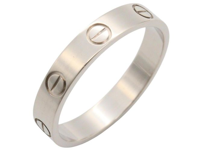 Cartier Mini Love Ring in 18K Weißgold Golden