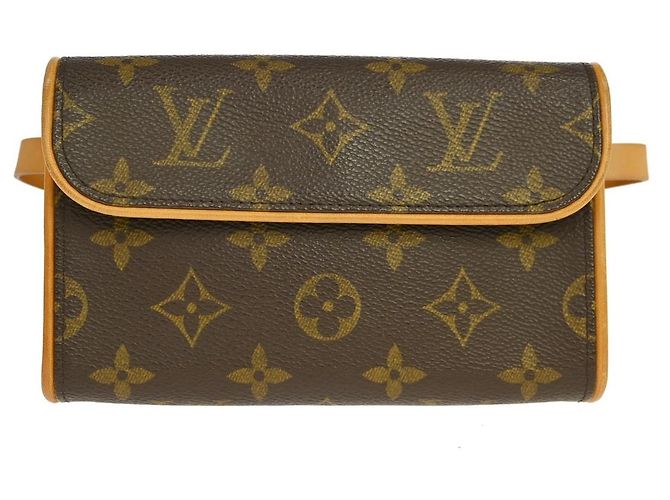 Louis Vuitton Florentine Pochette Canvas Marrone