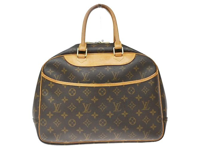 Louis Vuitton Deauville Monogram Canvas MM Marrom