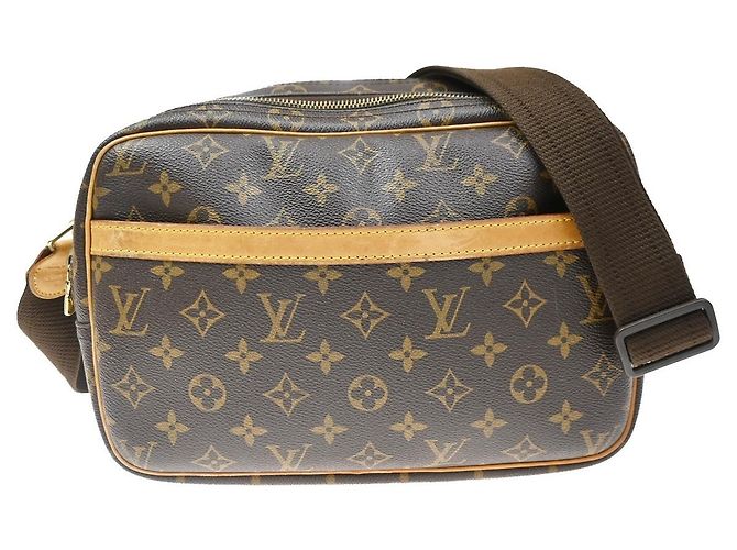 Louis Vuitton Reporter Monogram PM Castaño