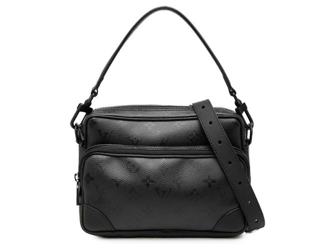 Borsa a tracolla Louis Vuitton Monogram Midnight Nile Nero Monogramma