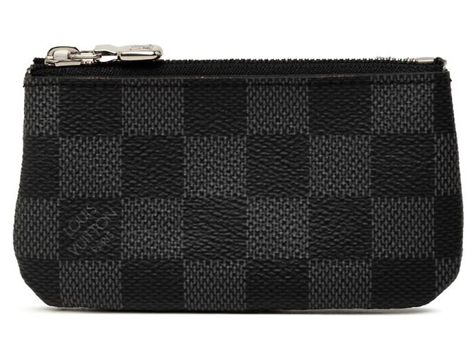 Portamonete Louis Vuitton Damier Graphite Nero Damier ebene