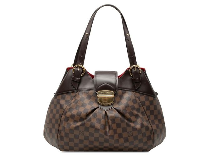 Bolsa Louis Vuitton Damier Sistina GM Marrom