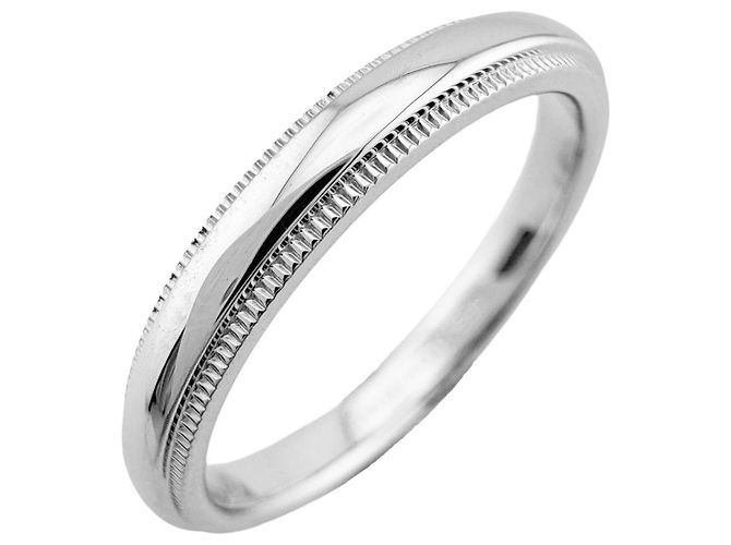 Autre Marque Tiffany & Co. Milgrain Ring aus Platin