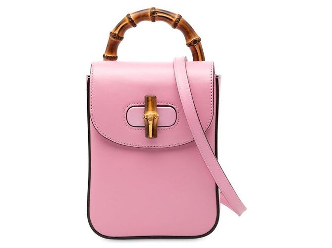 Gucci Bamboo Mini Backpack Pink