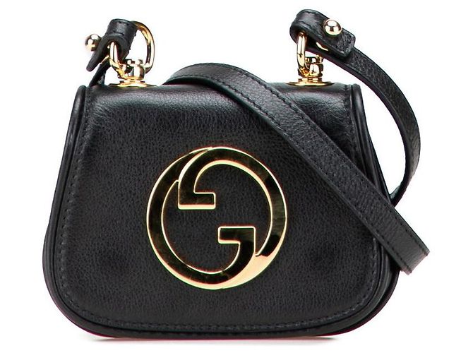 Borsa a tracolla Gucci Blondie Nero