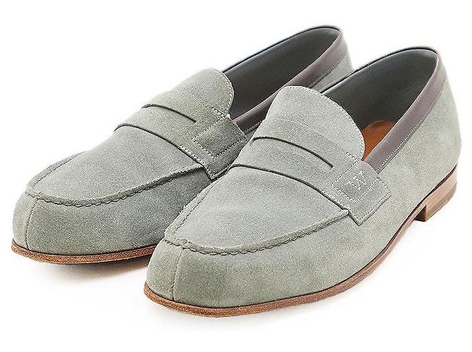 Autre Marque Mocassins en cuir J.M. Weston Vert