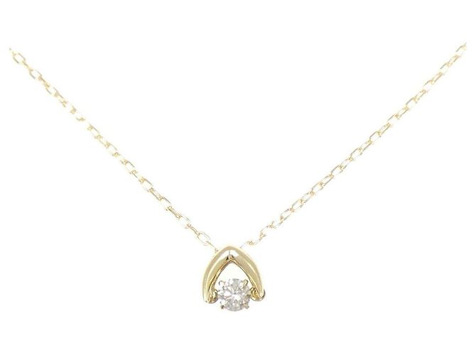 Autre Marque Collier en diamants Au750 Doré