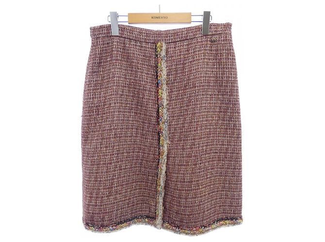 Chanel Rock Skirt Rot