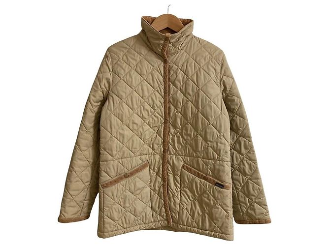 Autre Marque Giacca trapuntata Aigle Beige
