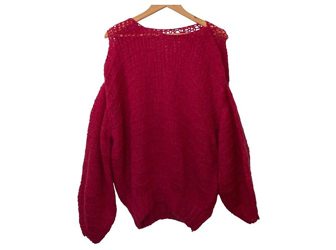 Autre Marque GALLARDAGALANTE Mohair Strickpullover Pink