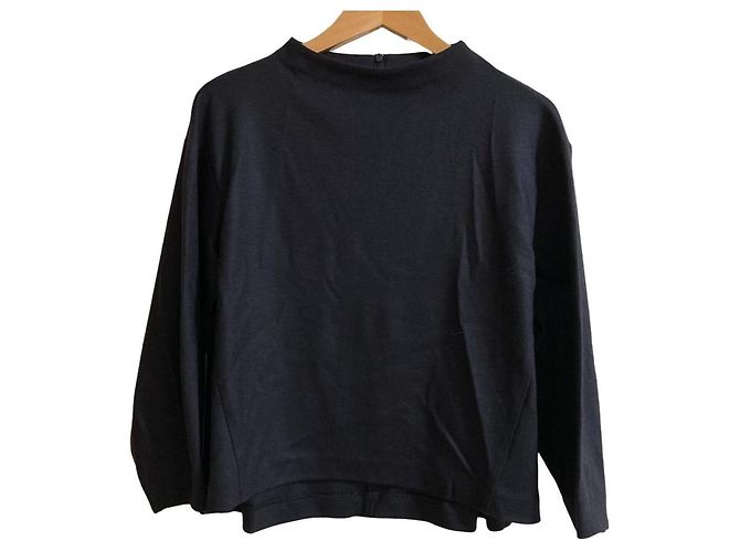 Autre Marque Top de lã Kumikyoku Azul Azul marinho