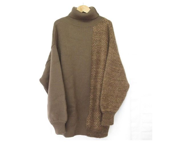 Autre Marque Tops de punto combinados RIM.ARK Pullover de punto Castaño