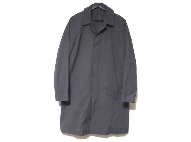 Autre Marque Abrigo de tafetán elástico Ny/Co Attachment Castaño Gris antracita