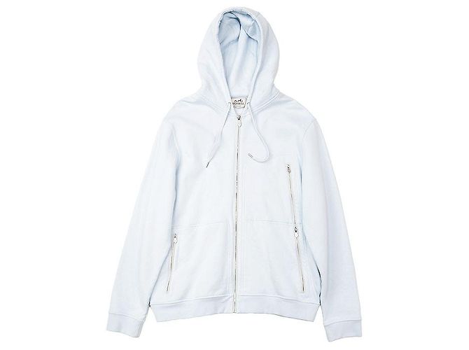 Hermès Sweatshirt aus Baumwolle Blau