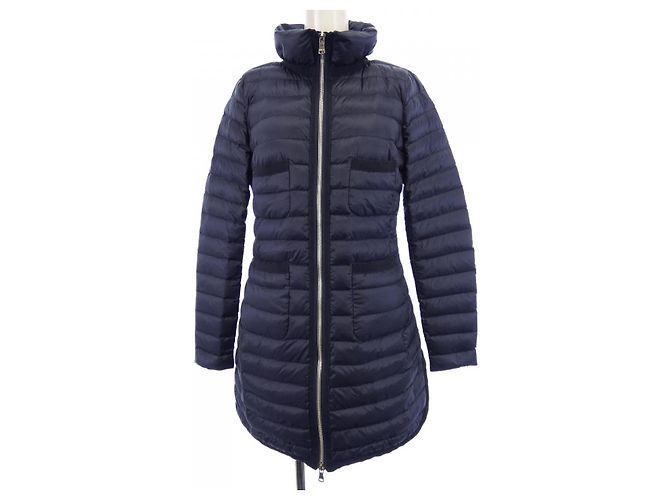 Moncler BOGUE Daunenmantel Blau Marineblau