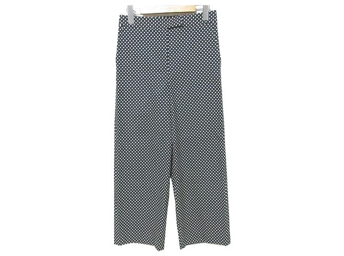 Autre Marque TOMORROWLAND collection Dice Stretch Straight Pants Blu Blu navy
