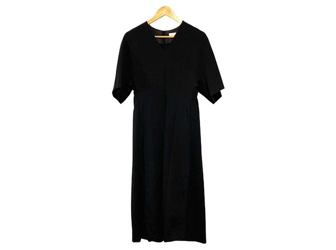Autre Marque Vestido Longo com Decote em V CYCLAS Preto
