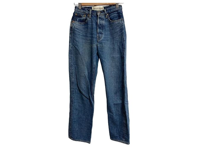 Autre Marque Los Vaqueros The Shinzone MASTER STRAIGHT DENIM Azul
