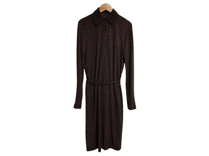 Autre Marque Brooks Brothers Kleid Blau