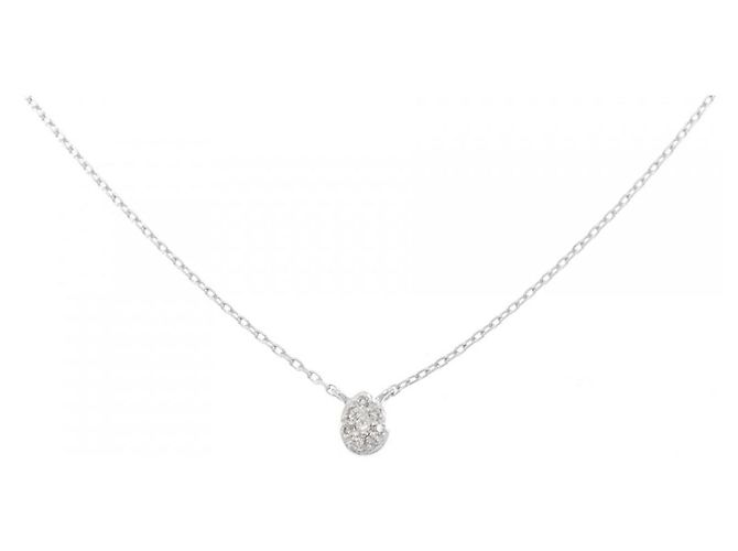 Autre Marque Collar Luziada 750 de oro blanco y diamantes Plata