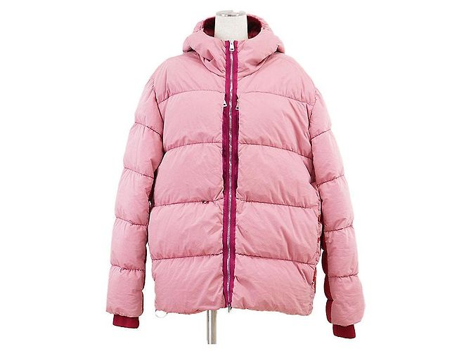 Giacca in piumino Moncler PAVIOT in cotone e nylon Rosa