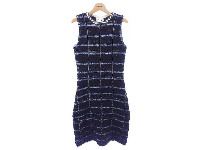 Abito Louis Vuitton nero e blu