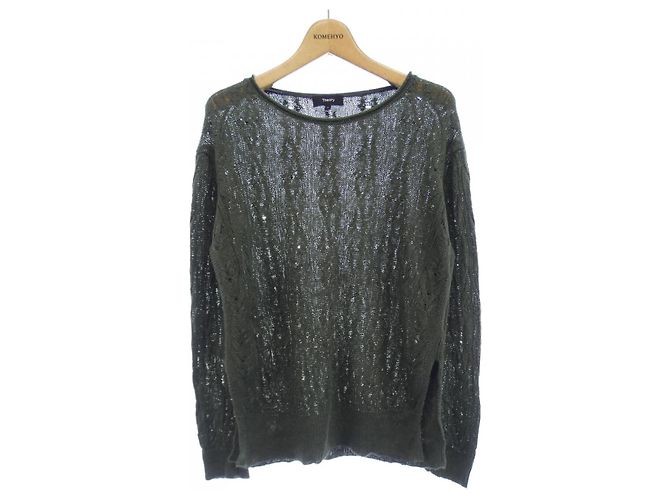Prendas de punto Theory Verde
