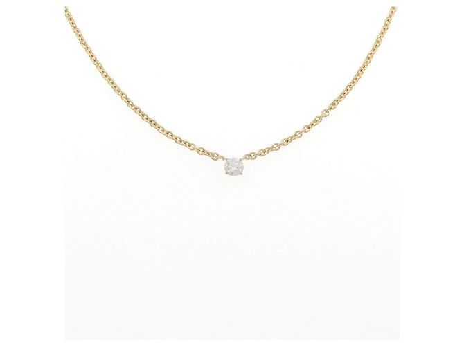 Autre Marque Collana di diamanti Au750 D'oro