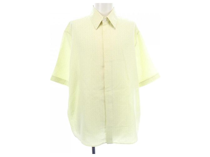 Camicia Fendi S/S in seta Verde