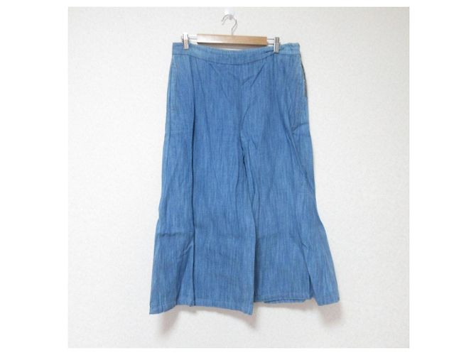 Autre Marque MAX&Co. Pantalones de denim anchos Azul