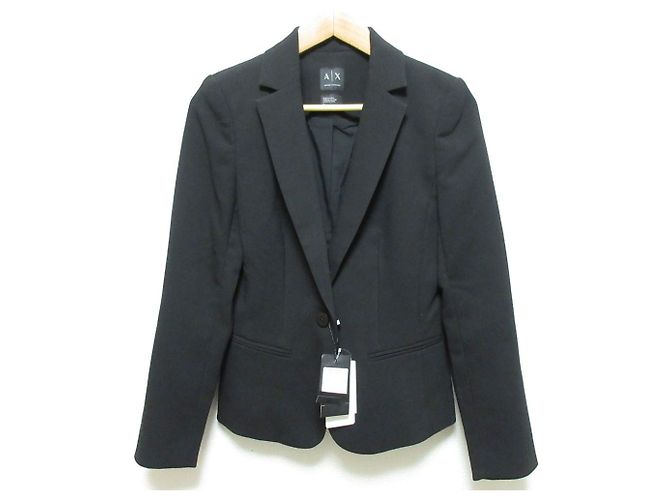 Armani Exchange 1B Tailored Jacket Negro