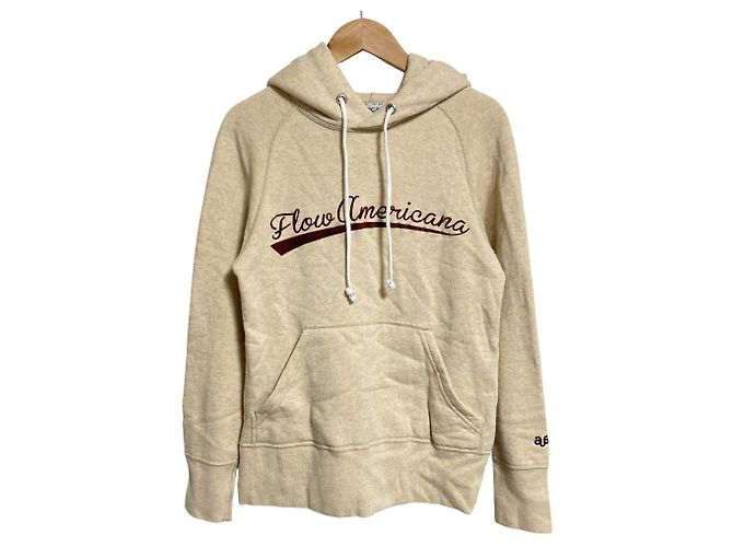 Autre Marque Sudadera con capucha AMERICANA Pullover Beige