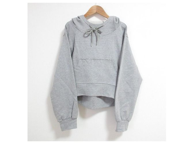 Autre Marque Sweatshirt com capuz cropped RUSKA VAUNI Marrom