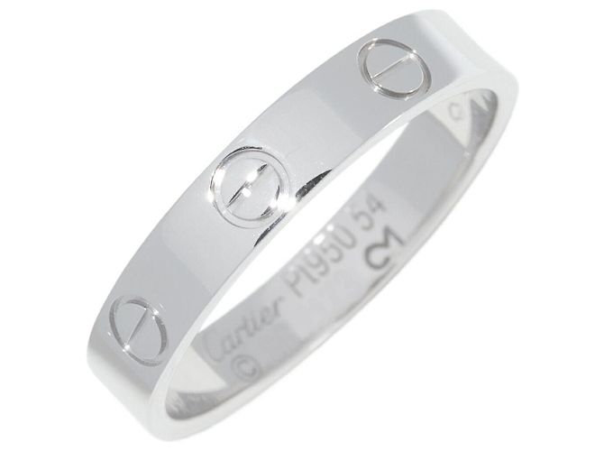 Cartier Love Ring Pt950 Ringgröße 54 Silber